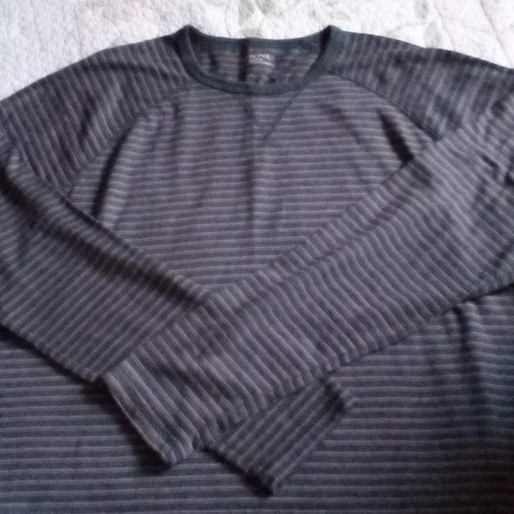Chemise Manches Longues Merona Homme Taille L Grise - Occasion Très Bon état, Style Henley